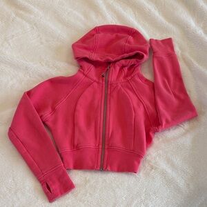 Lululemon CROPPED Scuba Full-Zip Hoodie